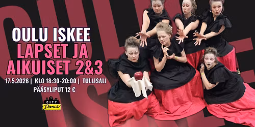 OULU ISKEE 17.5. \u2013 Lapset & Aikuiset 2 & 3 