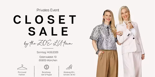 Closet Sale