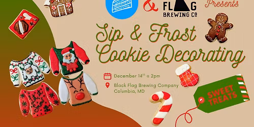 Sip & Frost Cookie Decorating Workshop