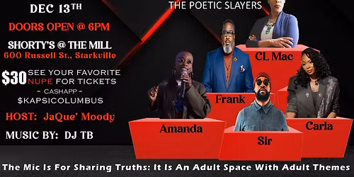 \u2018THAT PART\u2019 Spoken Word Event
