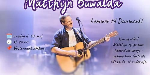 Koncert med Matthijn Buwalda