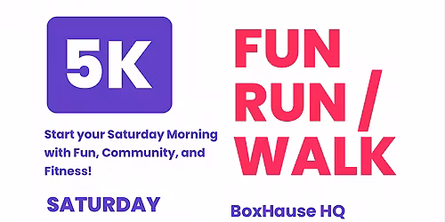February BoxHause Monthly 5k Fun Run\/Walk at HQ