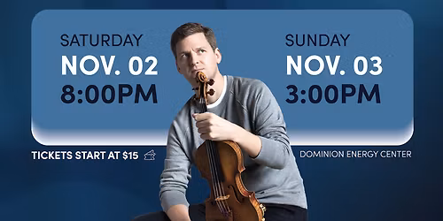 Richmond Symphony - Brahms and Dvorak at Carpenter Theatre at Dominion Energy Center