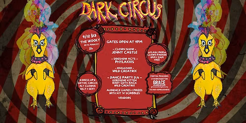 Gainesville Goths presents: Dark Circus \ud83c\udfaa\ud83d\udda4