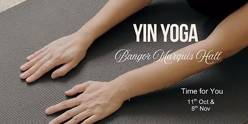 A Yin Yoga treat - Bangor - PM to book