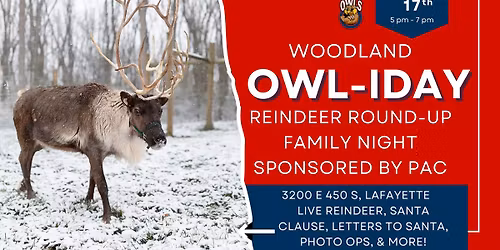 Owl-iday Reindeer Round-Up Family Night (Sponsored by PAC)
