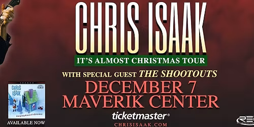 Chris Isaak at Riverside Theater - WI