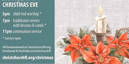 Christmas Eve worship services