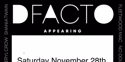 Dfacto debut at The Greyhound 