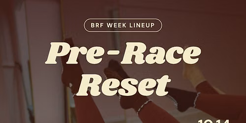 Pre-Race Reset