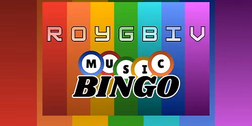 ROY G BIV Music Bingo