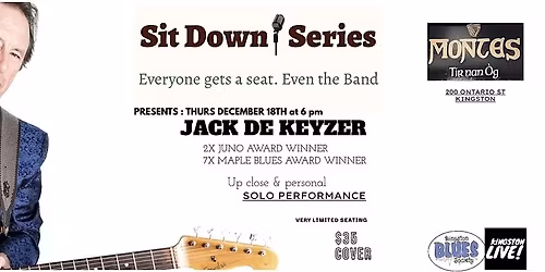 Sit Down Series  Jack De Keyzer Solo