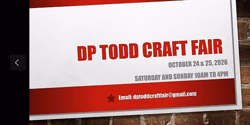 2026 DP Todd Craft Fair