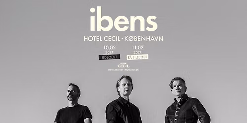UDSOLGT! ibens | Hotel Cecil, K\u00f8benhavn