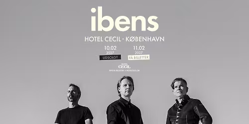 UDSOLGT! ibens | Hotel Cecil, K\u00f8benhavn