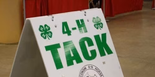 Used Tack Sale at the Midwest Horse Fair - brought to you by the WI 4H Horse Association