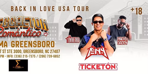 KEN Y - MACH AND DADDY- DJ TONERO EN GREENSBORO