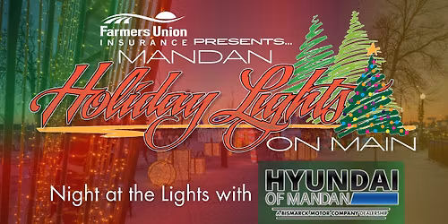 Hyundai of Mandan- Holiday Lights on Main