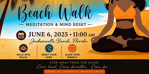 Unity Hikers Alabama Presents: Beach Walk, Meditation & Mind Reset