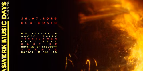 GASWERK MUSIC DAYS 2026 - ROOTSONIC