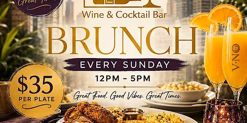 Brunch Is Better @V-No EVERY SUNDAY!!