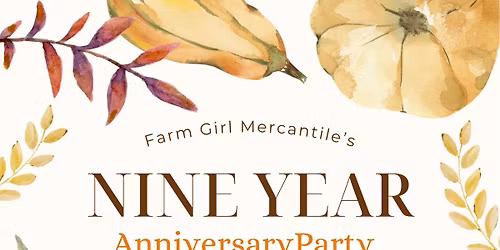 Nine Year Anniversary Party