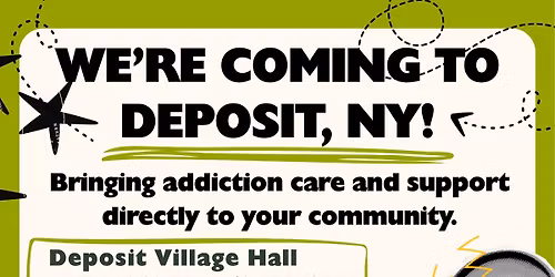 Addiction Care & Support in Deposit, New York