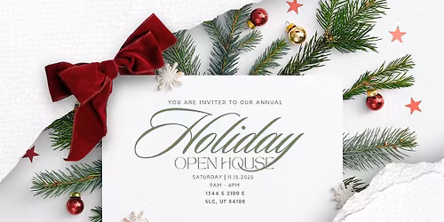 Holiday Open House at Every Blooming Thing