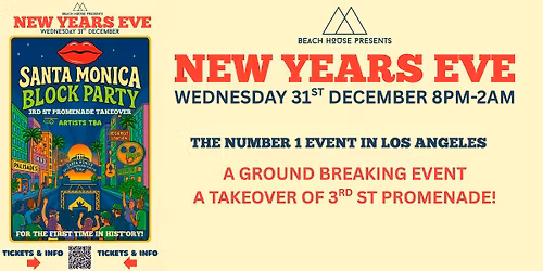 NEW YEARS EVE BLOCK PARTY