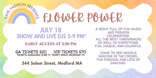 RAVE Fashion Show: Flower Power