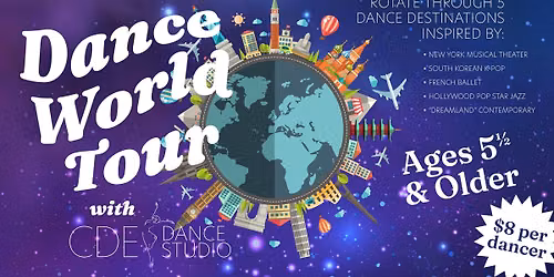 DANCE WORLD TOUR! | Fun Event to Try Out Different Dance Styles