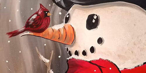 A Snowmans Perch Paint Party!
