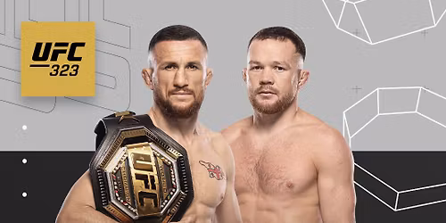 \ud83e\udd4a UFC 323:  Dvalishvili  \ud83c\udd9a Yan 2