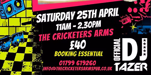 90s RnB & Garage Bottomless Brunch