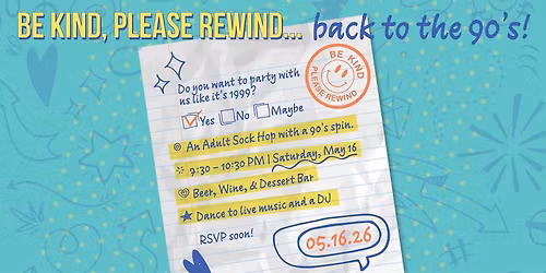 Adult Social Club Sock Hop