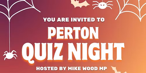 Perton 'Spooktacular' Quiz Night