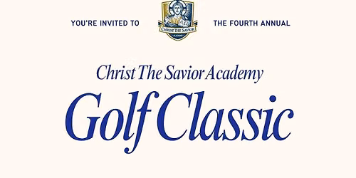 Christ The Savior Academy Golf Classic 2026