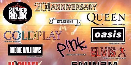 A Vision of Elvis Somerrock 2026! Bridgwater & Albion RFC, Bridgwater.
