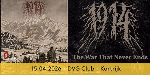1914 - The War That Never Ends @ DVG Club, Kortrijk