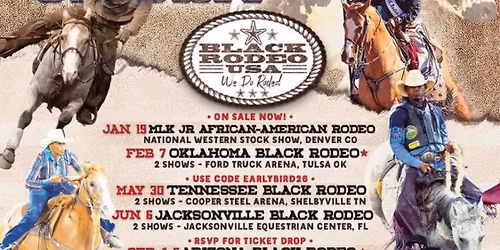 Ride to TN Black Rodeo 1pm Show