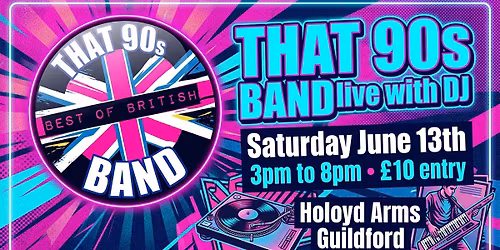 90'S DAYTIME CLUBBING WITH LIVE BAND