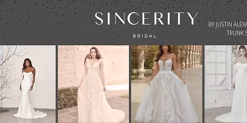 Sincerity by Justin Alexander Trunk Show at The Dress Shop