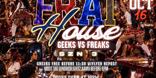 Frat House Geek vs Freaks