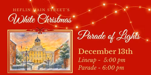 Heflin White Christmas Parade of Lights