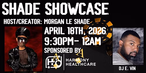 Shade Showcase April at The Garage on Central