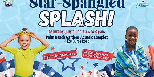 Star-Spangled Splash! An America 250 Event for PBG City Residents