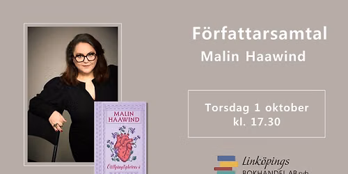F\u00f6rfattarsamtal med Malin Haawind