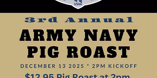 Army vs Navy Pig Roast!!