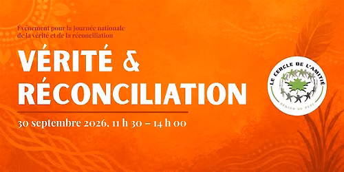 Journ\u00e9e de la v\u00e9rit\u00e9 et de la r\u00e9conciliation \u2014 Apprendre et r\u00e9fl\u00e9chir
