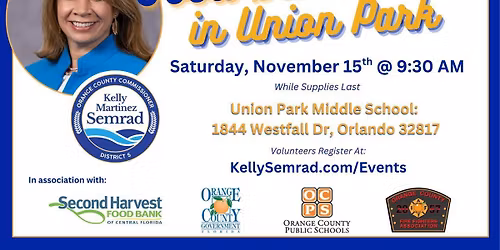 Volunteers for food distribution